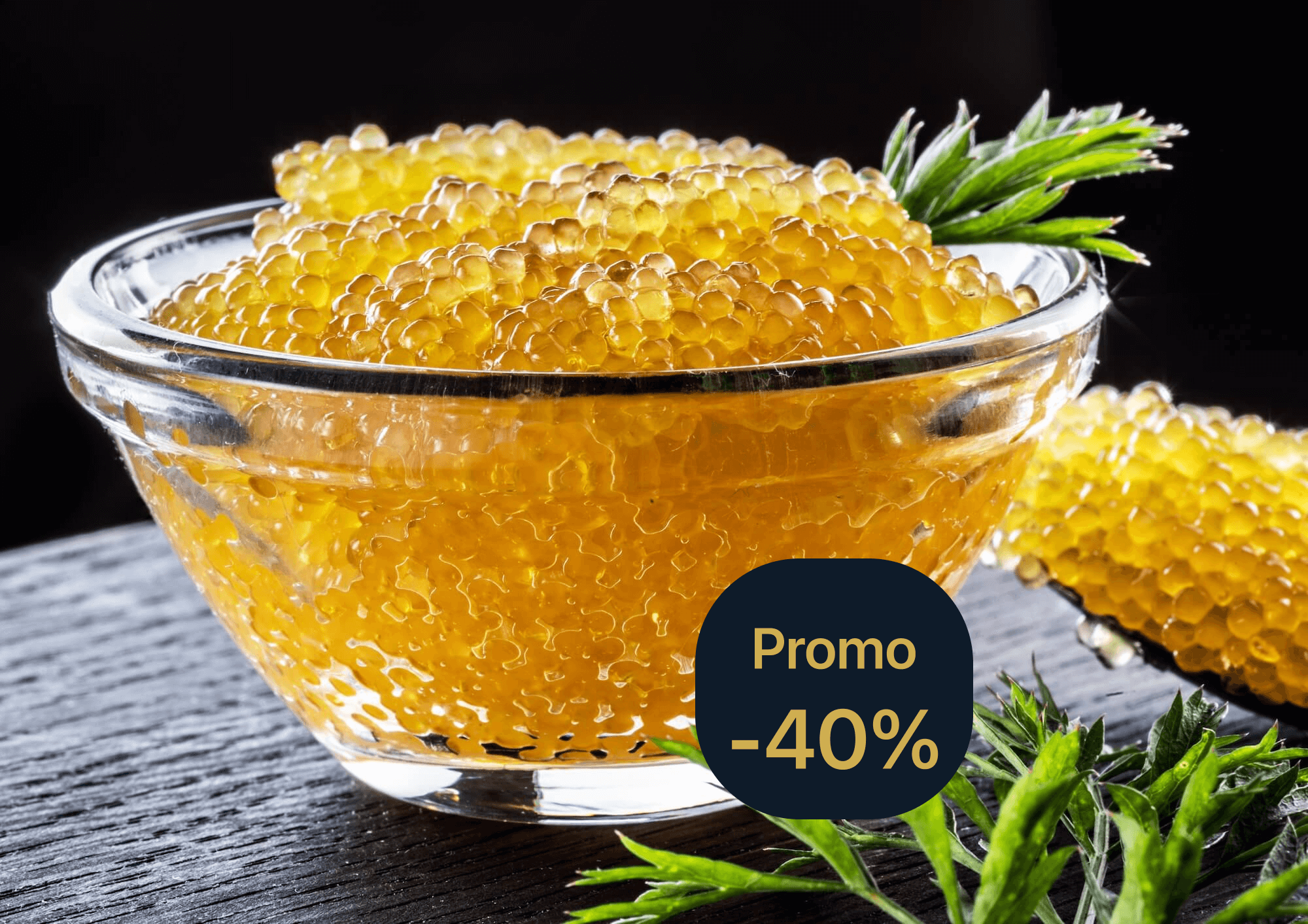 Pike Caviar 100g - Caviar Delivery Monaco – Black & Red Caviar in 30 Minutes | Mr. Room Service