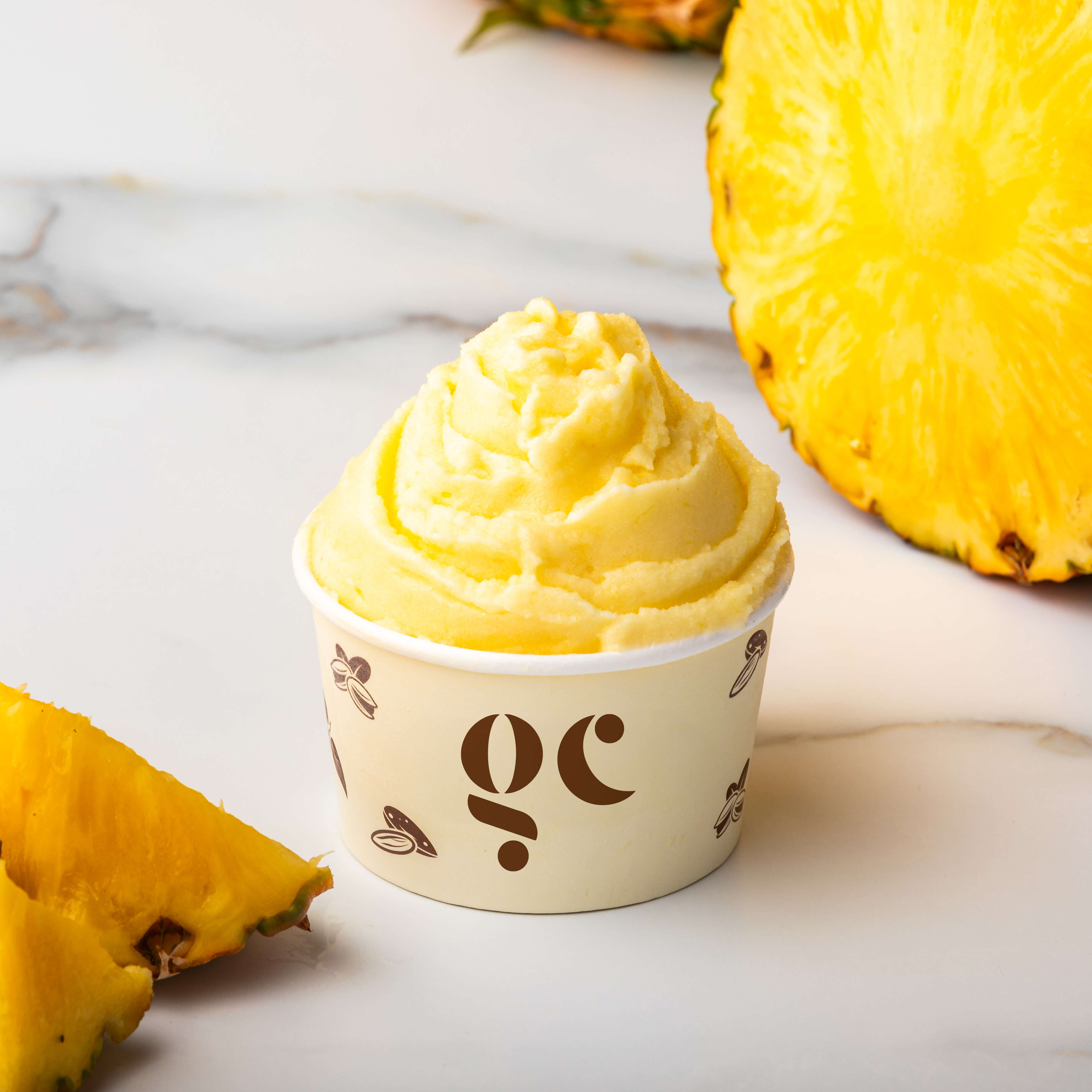 Pineapple - GC - Gelato & Cioccolato | Ice Cream & Sweets Delivery in Monaco, Cap-d'Ail & Beausoleil