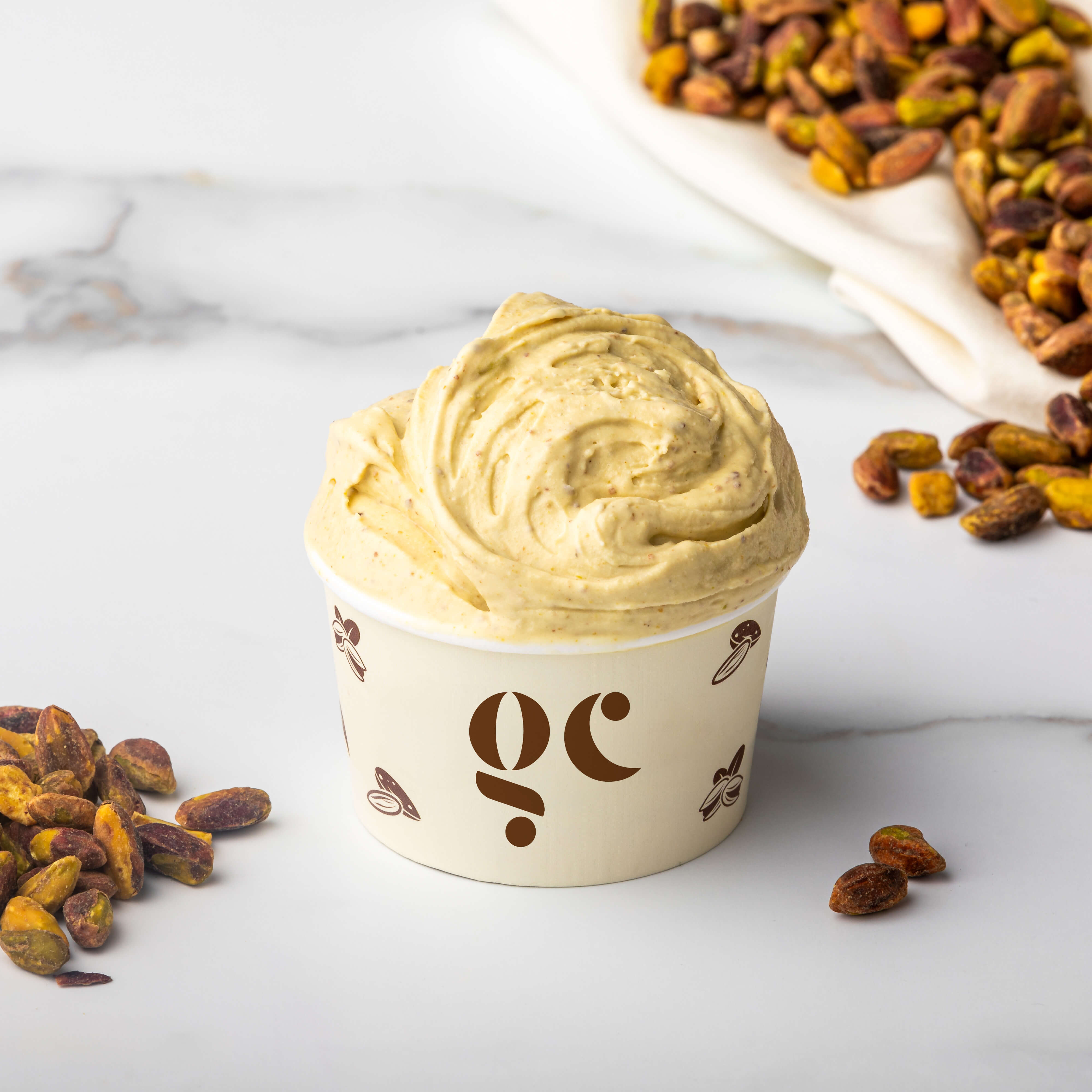 Pistachio - GC - Gelato & Cioccolato | Ice Cream & Sweets Delivery in Monaco, Cap-d'Ail & Beausoleil