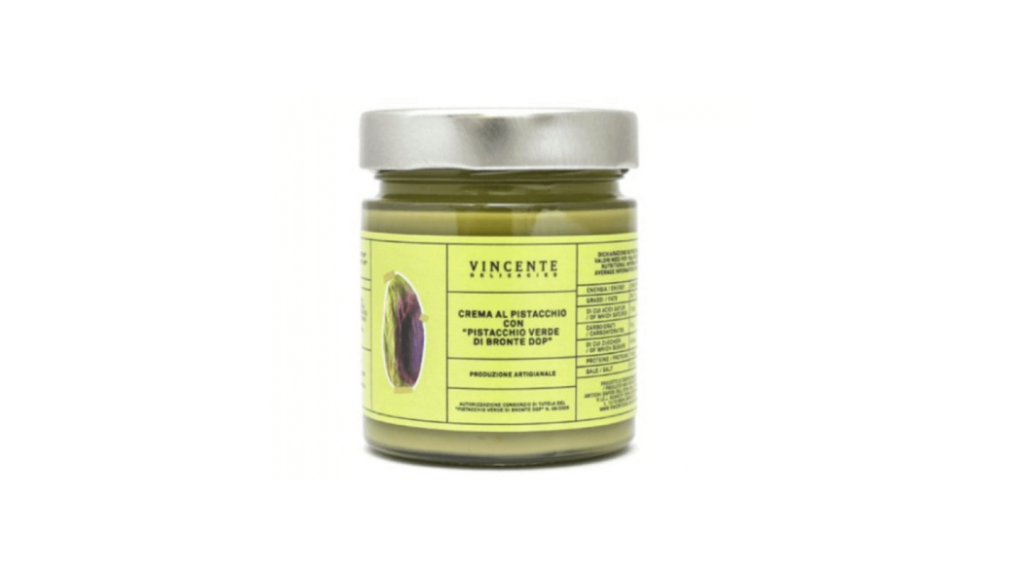 Pistachio Sweet Spread Cream - Bronte PDO