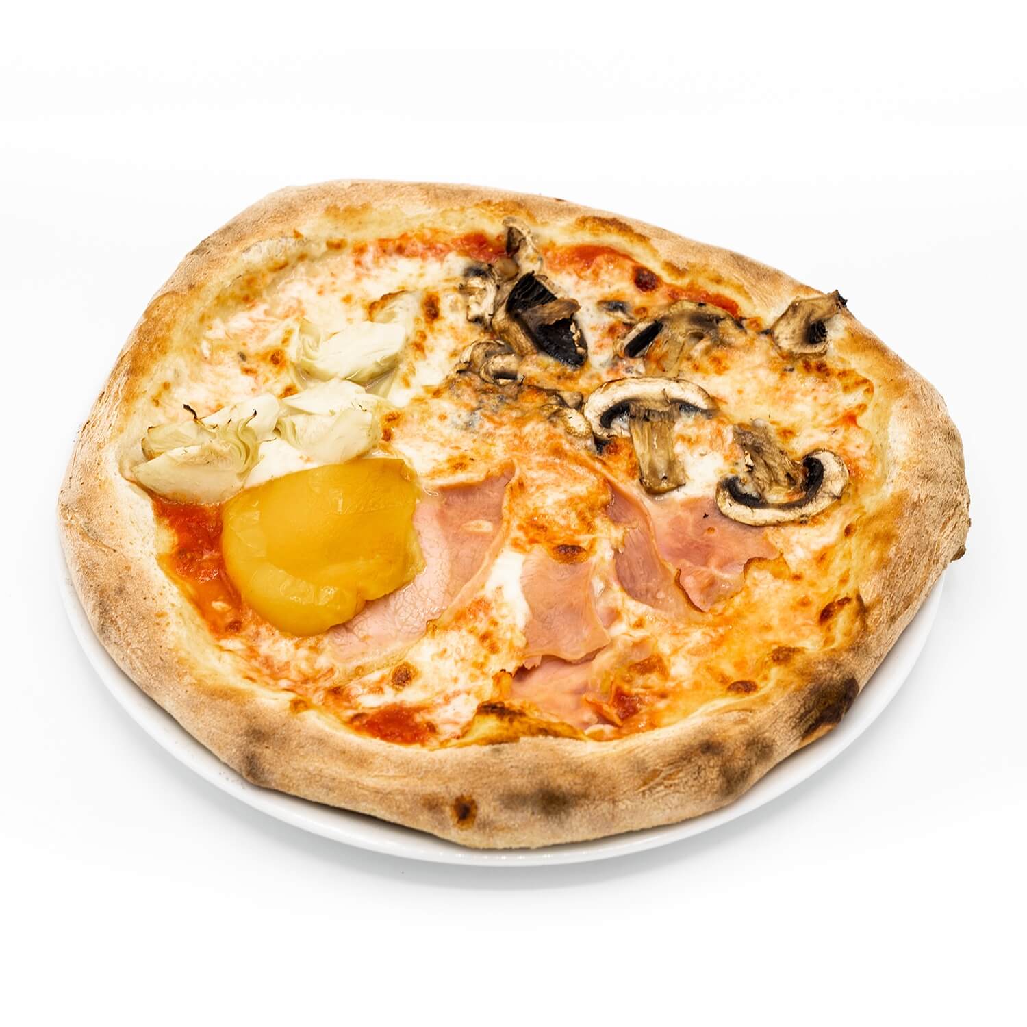 Pizza 4 Saisons - Bella Vita | Italian & French Cuisine Delivery in Monaco, Cap-d'Ail & Beausoleil