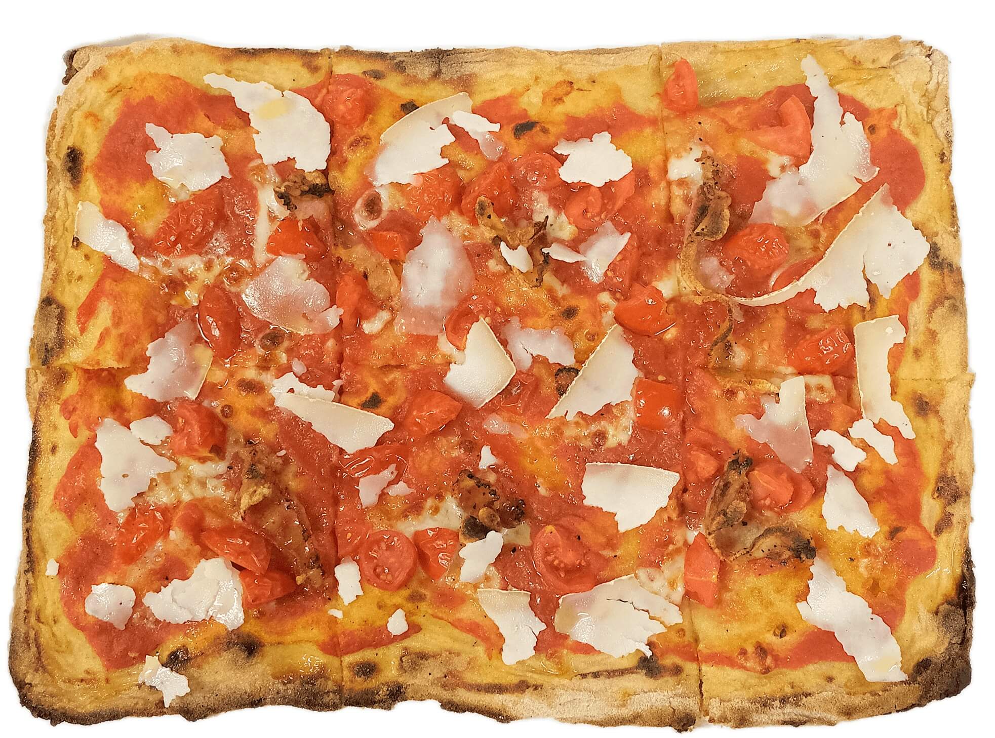 Pizza Amatriciana 40x30 - Lo Sfizio Street | Italian Street Food Delivery in Monaco