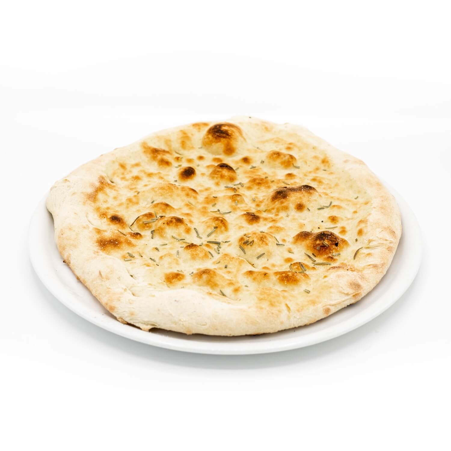 Pizza Bianca Con Rosmarino - Bella Vita | Italian & French Cuisine Delivery in Monaco, Cap-d'Ail & Beausoleil