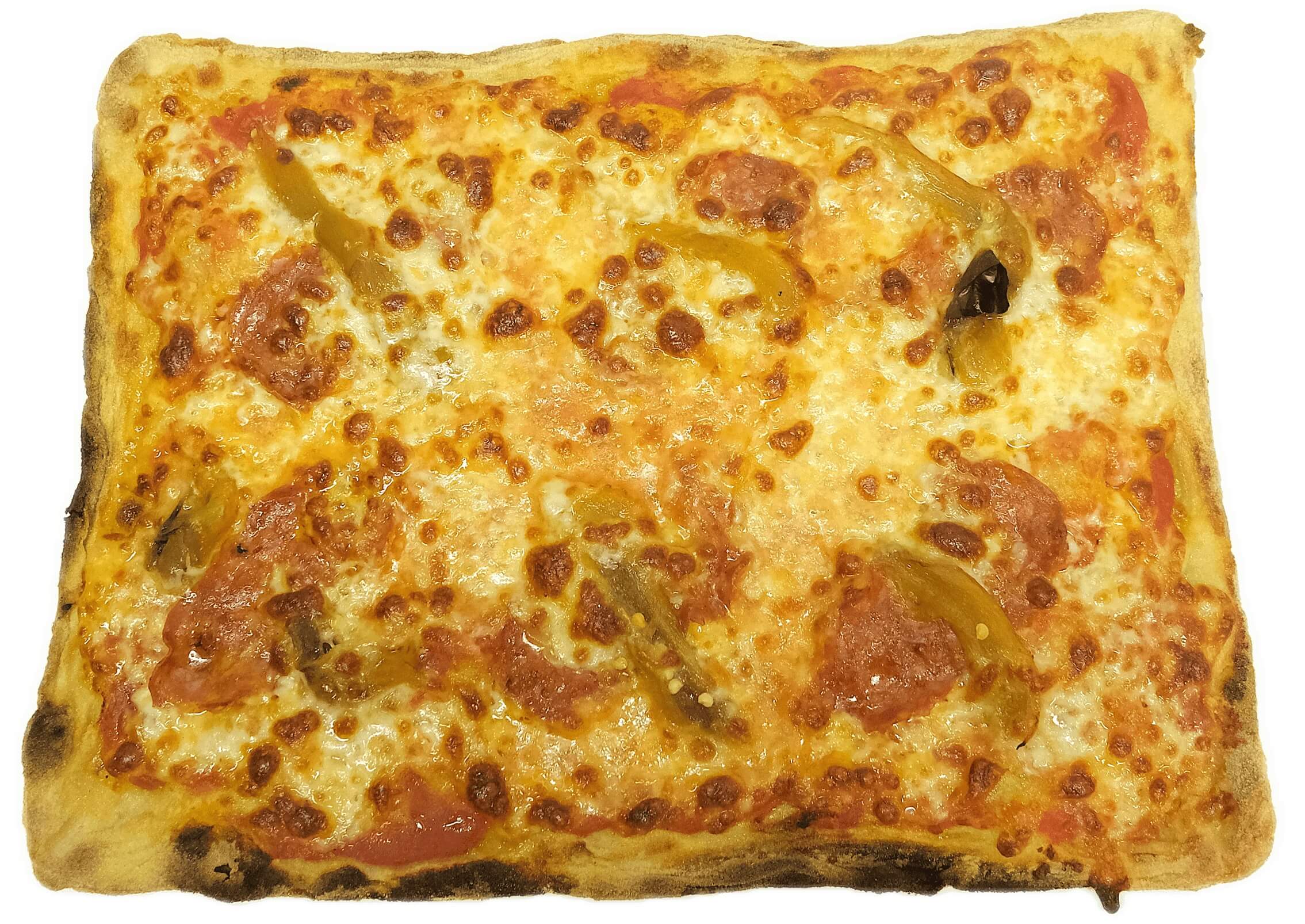 Pizza Diavola 40x30 - Lo Sfizio Street | Italian Street Food Delivery in Monaco