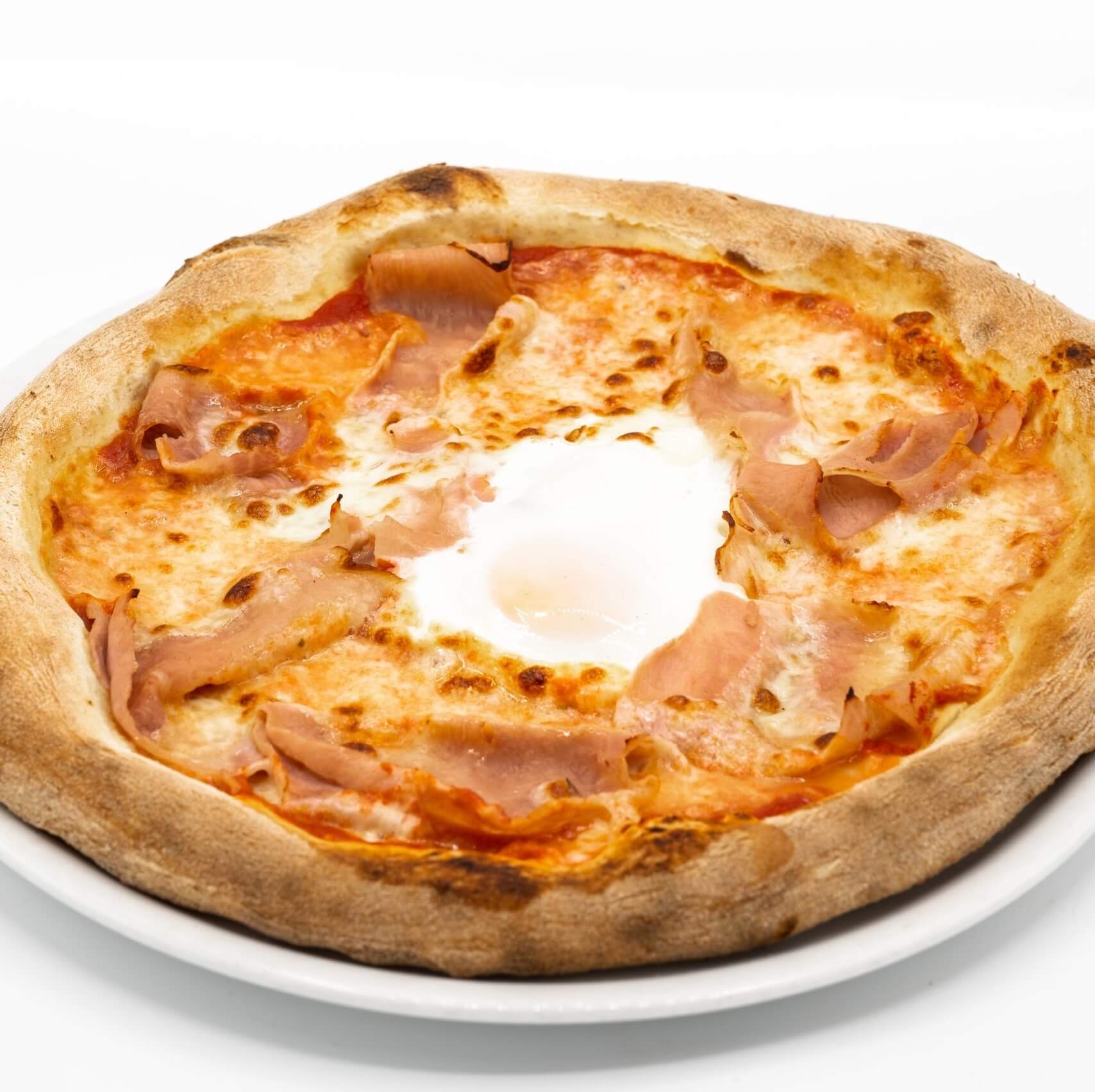 Pizza Occhio di bue - Bella Vita | Italian & French Cuisine Delivery in Monaco, Cap-d'Ail & Beausoleil