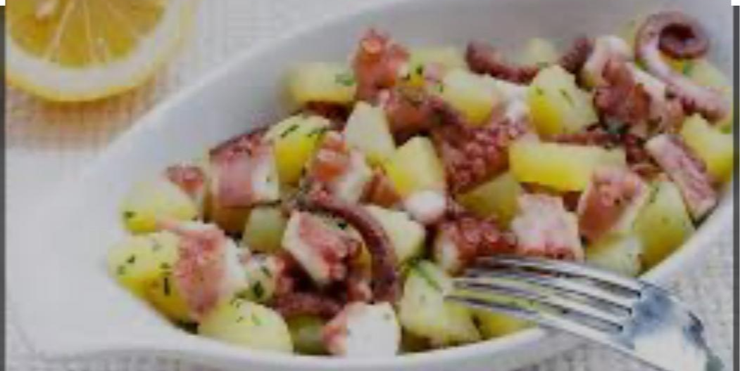 Polipo all'insalata - Sorrento | Neapolitan Cuisine Delivery in Monaco