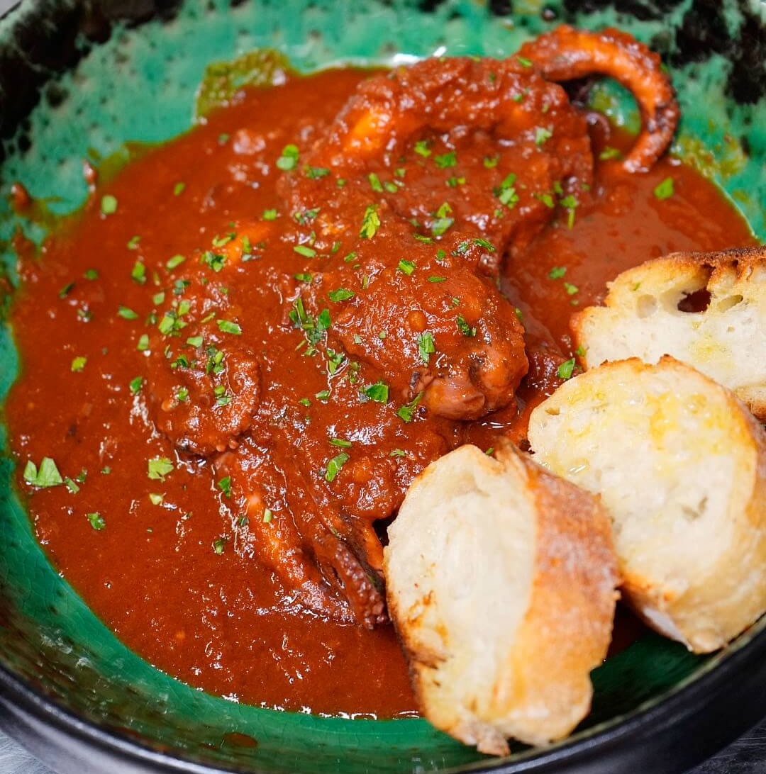 Polpo In Guazzetto - Il Pacchero | Authentic Italian Cuisine Delivery in Monaco