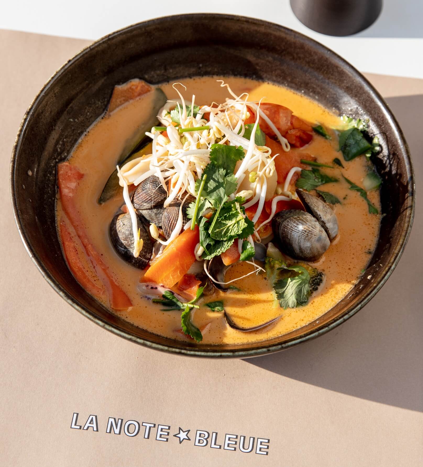 Red Prawn Curry - La Note Bleue | Beachside Dining Delivery in Monaco