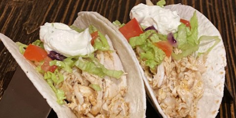 Pulled chicken Tacos - Old Wild West | Livraison à Monaco