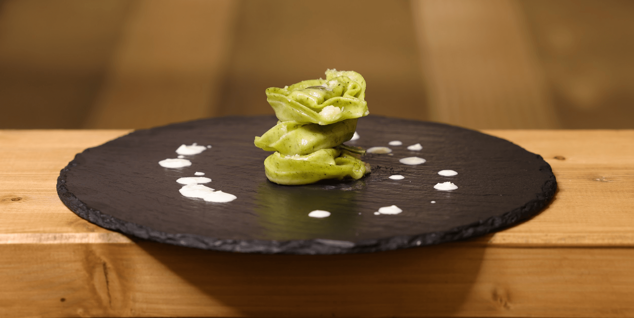 Ravioli Borage butter and sage