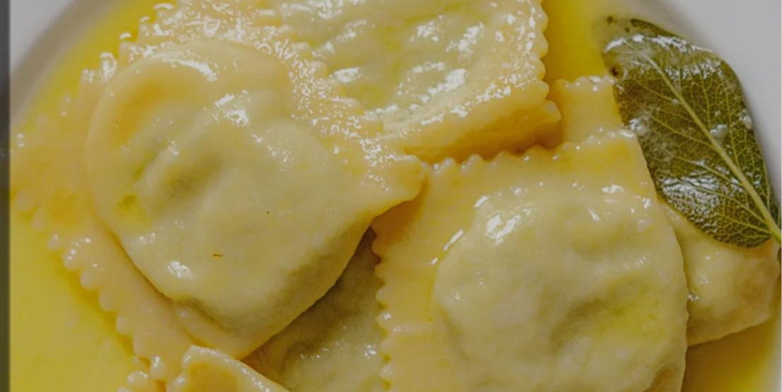 Ravioli Ricotta di Bufala, butter and sage - Sorrento | Neapolitan Cuisine Delivery in Monaco
