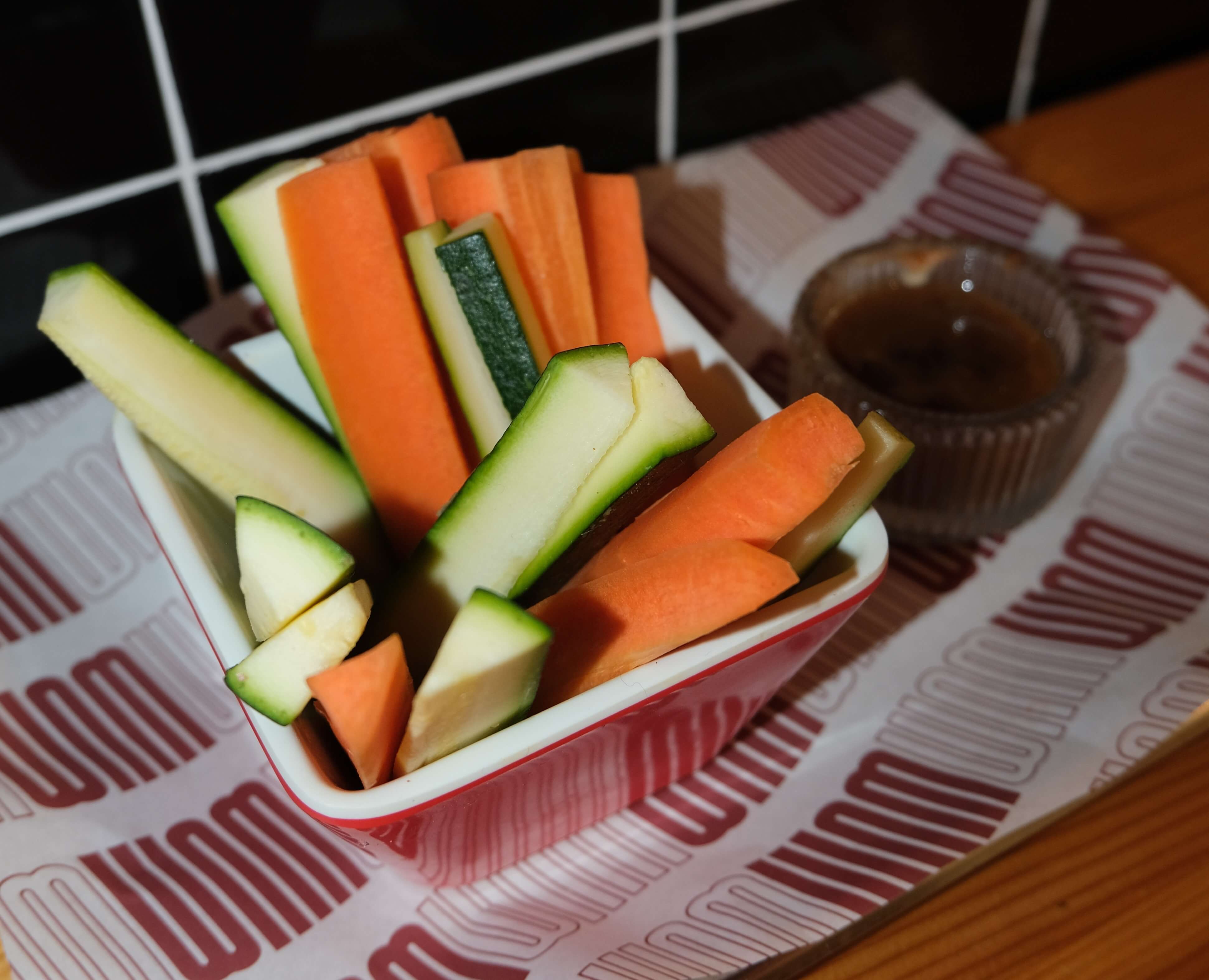 Raw Vegetables & Vinaigrette - WAM | Gourmet Sandwich Delivery in Monaco