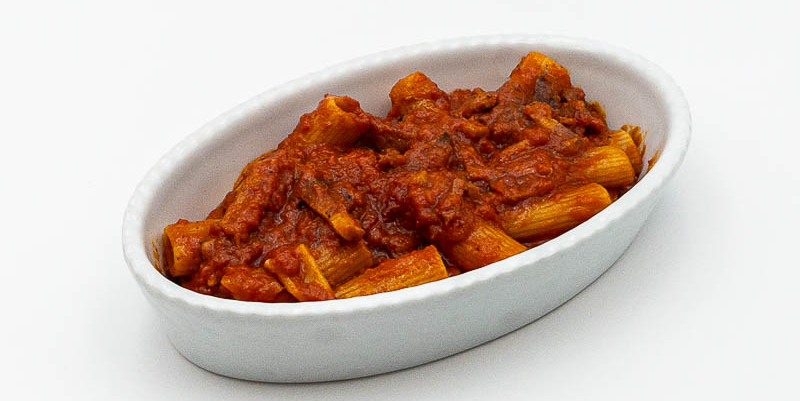 Rigatoni alla Amatriciana - Odéon Café by Cipriani | Gourmet Italian Delivery in Monaco