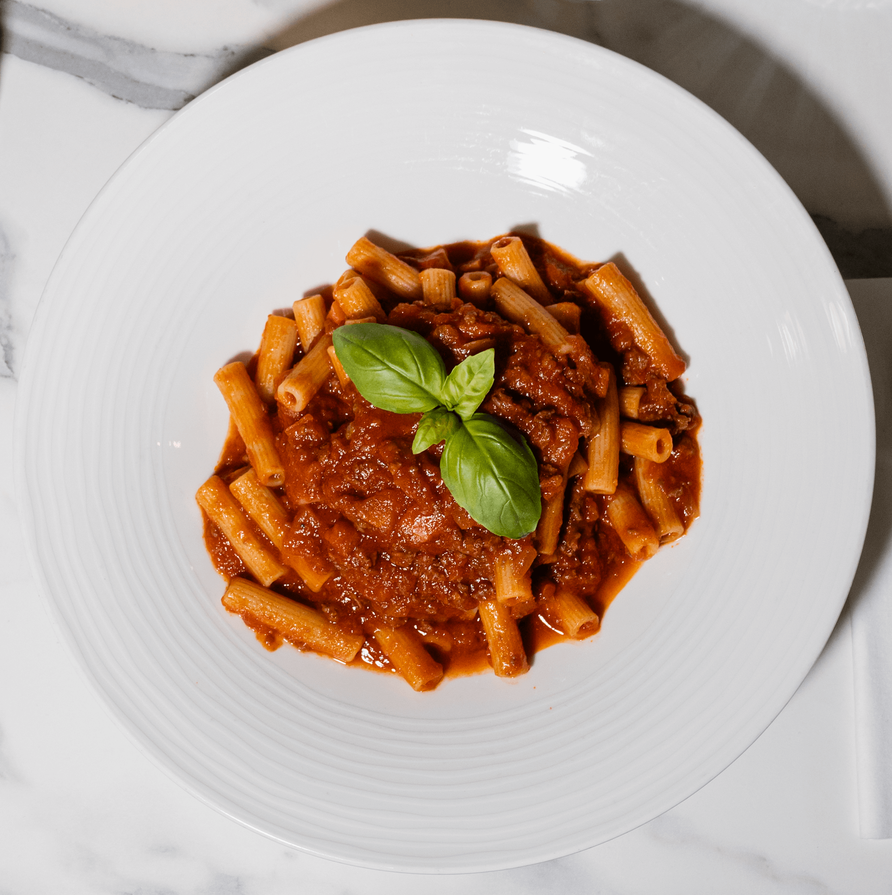 Rigatoni alla Bolognese - Casa Amodio | Delivery in Monaco