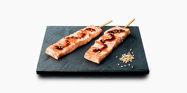 Salmon Yakitori - Planet Sushi | Sushi & Japanese Food Delivery in Monaco, Cap-d'Ail & Beausoleil