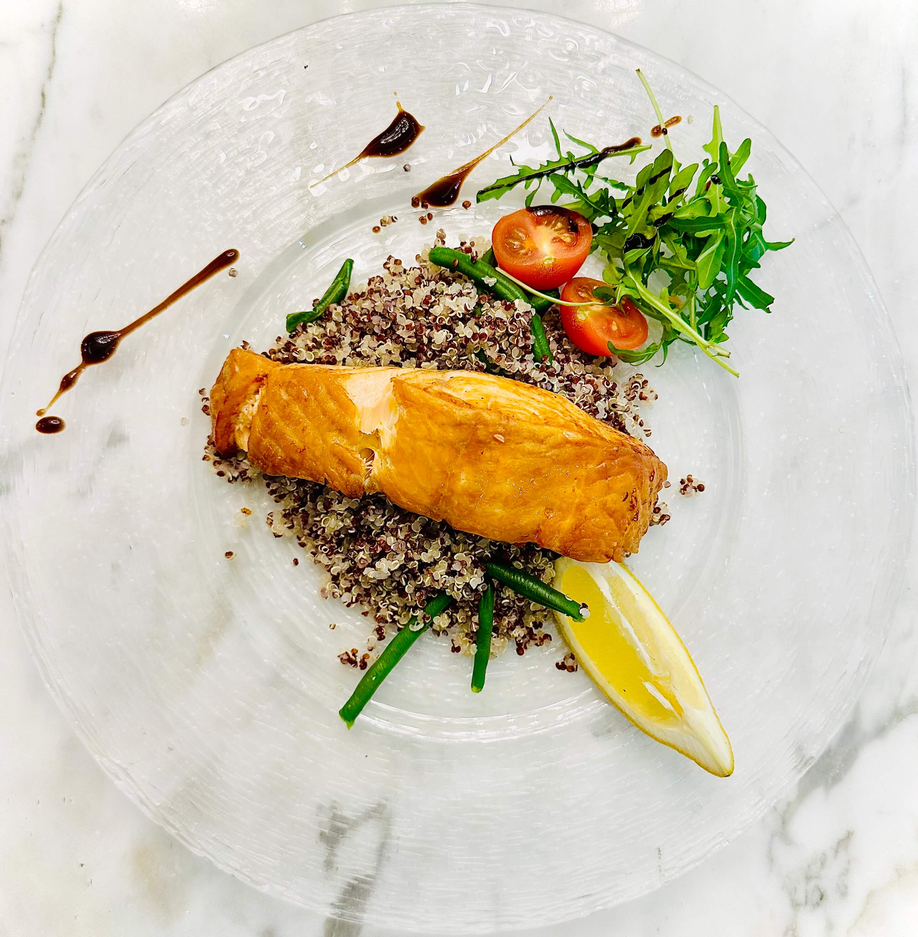 Salmon fillet - Bubble Bar Monaco — breakfast, burgers, pizza & pelmeni delivery