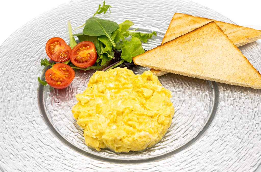 Scrambled eggs - Bubble Bar Monaco — breakfast, burgers, pizza & pelmeni delivery
