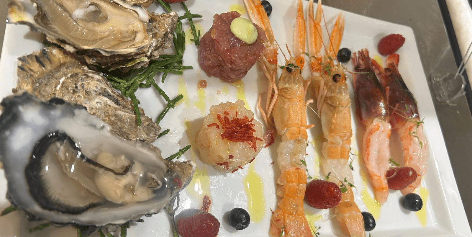 Seafood Platter Crudo - Amici Miei | Italian & Mediterranean Food Delivery in Monaco