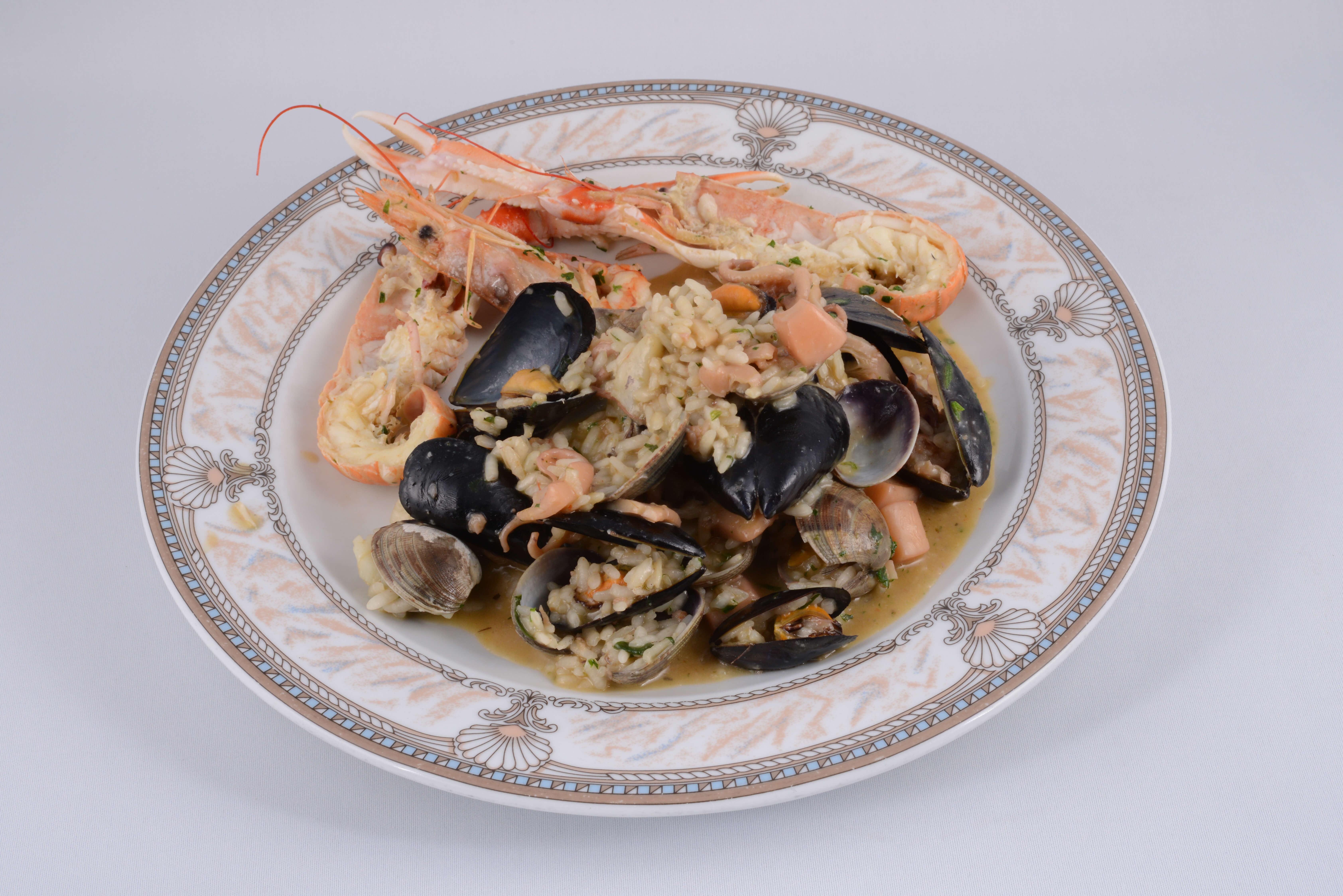 Seafood Risotto - Le Sans Souci | French Cuisine Delivery in Monaco