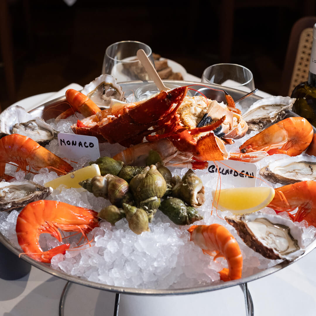 Shellfish Platter for 2 - Quai des artistes 