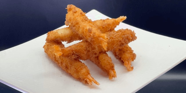 Shrimps fritters 6pces - Huit et Demi Food Delivery | Gourmet Italian & French Cuisine in Monaco