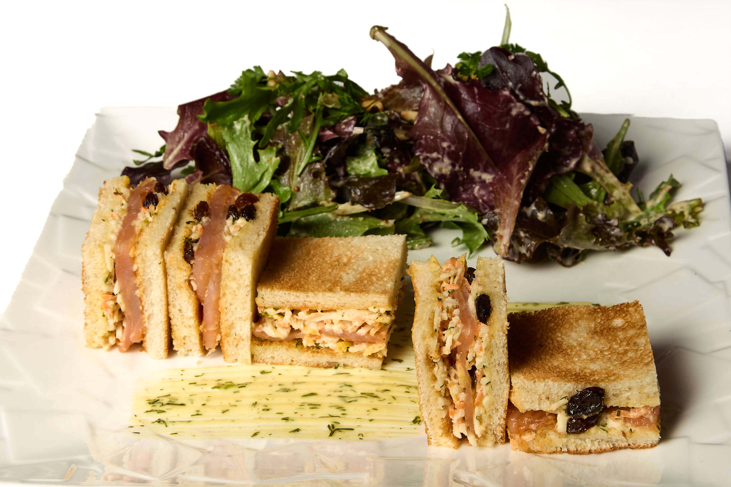 Soft Bread Smoked Salmon Sandwich - Fauchon | Gourmet Food & Delicacies Delivery in Monaco