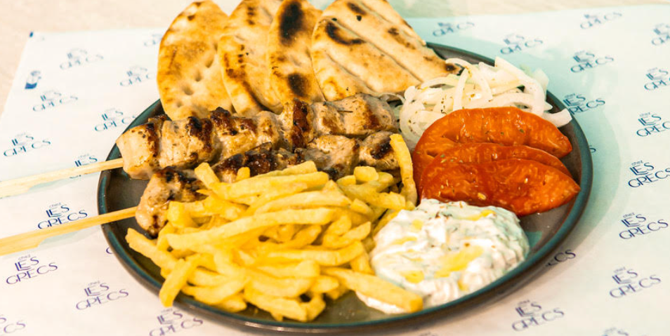 Souvlaki Pork Plate