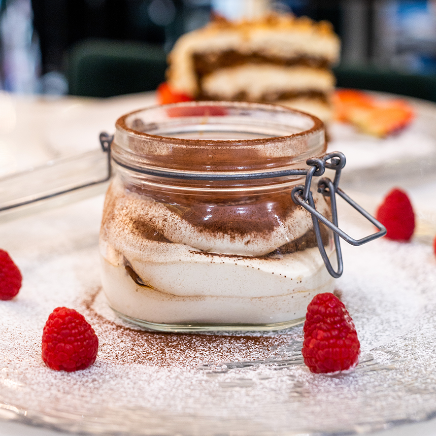 Spéculoos tiramisu - Bubble Bar Monaco — breakfast, burgers, pizza & pelmeni delivery