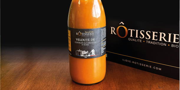 Squash and carrot soup - Rotisserie | Roast Chicken Delivery in Monaco, Cap-d'Ail & Beausoleil