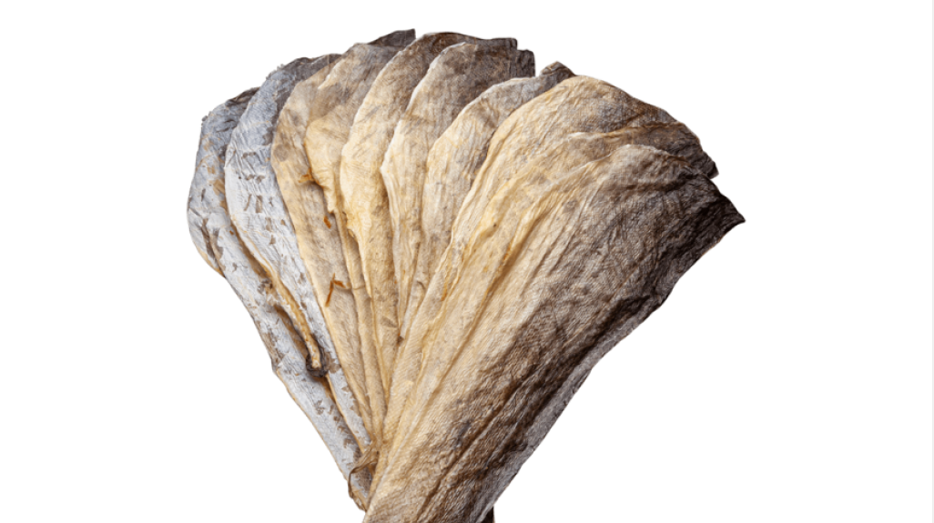 Stockfish Dried skins, Grade A - 10pcs