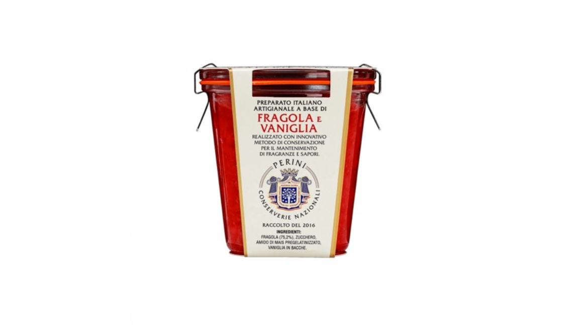 Strawberry & Vanilla Jam - 270gr - Maison del Gusto delivery in Monaco | Mr. Room Service