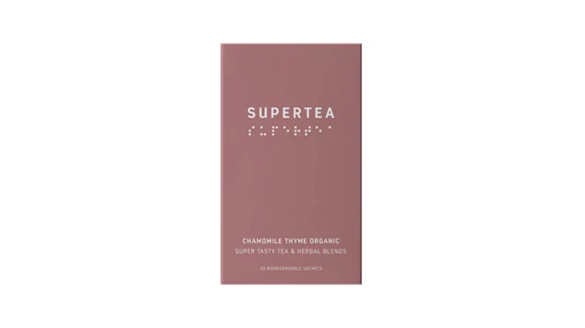 Supertea Chamomile Thyme Organic Tea - Maison del Gusto delivery in Monaco | Mr. Room Service