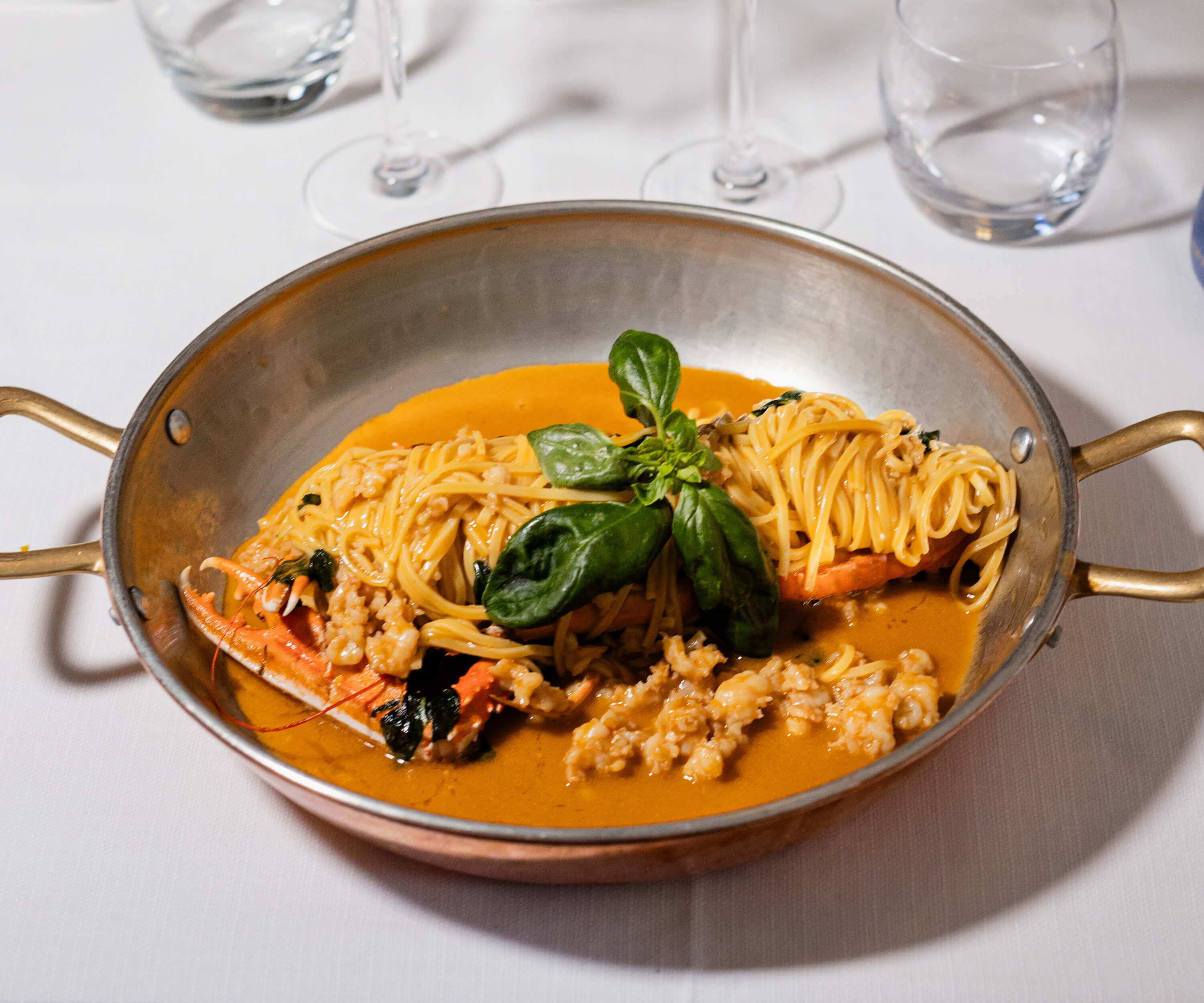 Tagliolini langoustine - Avenue 31 | Mediterranean Cuisine Delivery in Monaco