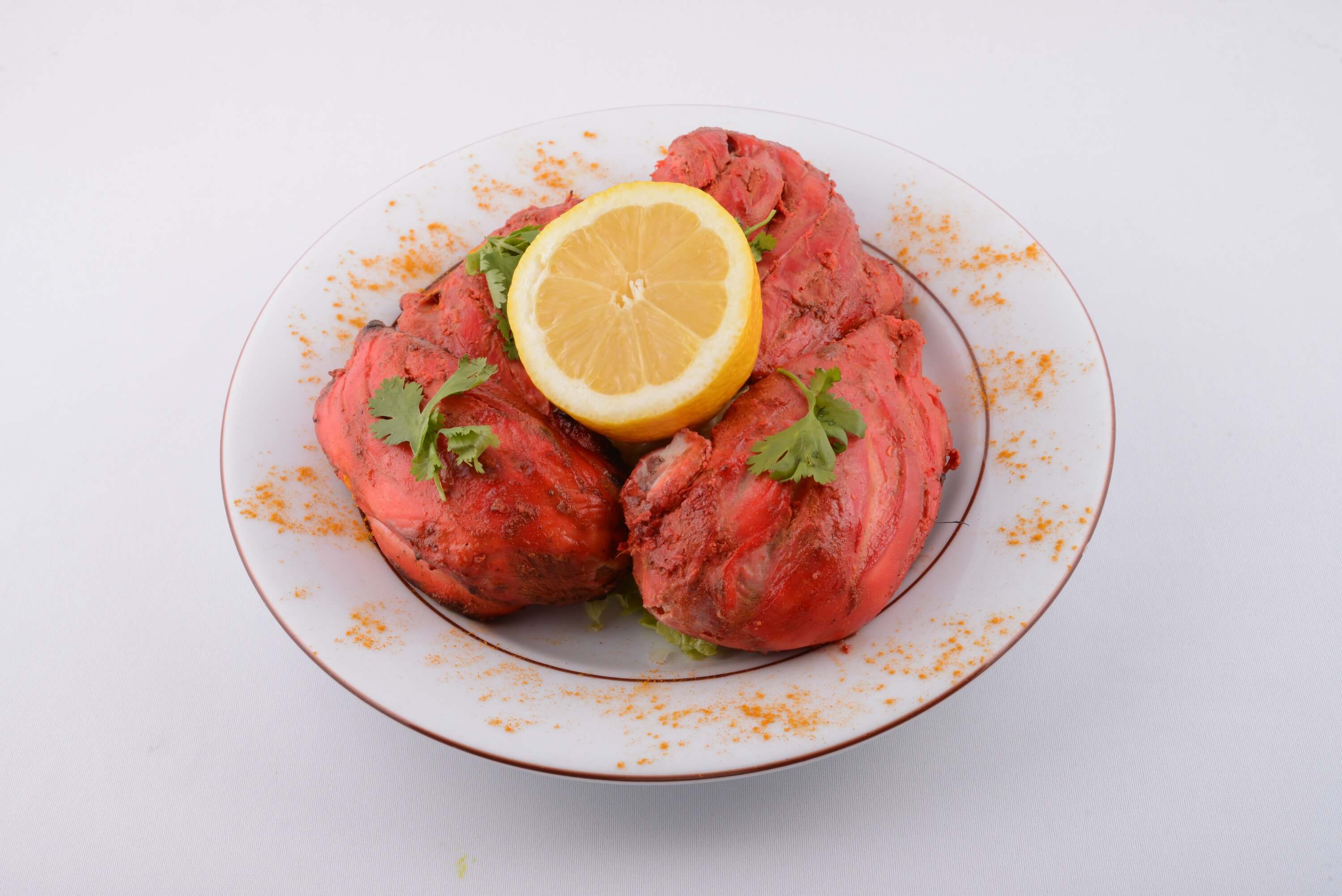 Tandoori Chicken (2P) - Indian | Authentic Indian Cuisine Delivery in Monaco