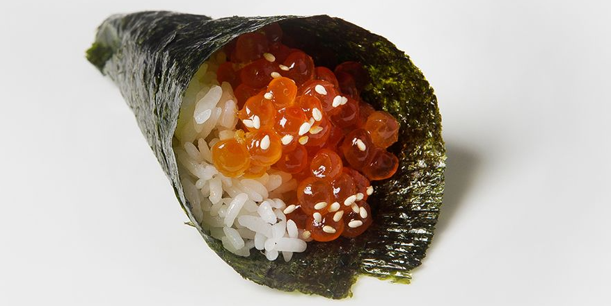 Temaki Salmon Roe