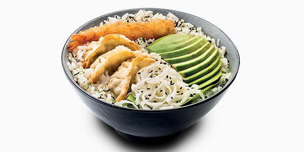 Tempura Bowl - Planet Sushi | Sushi & Japanese Food Delivery in Monaco, Cap-d'Ail & Beausoleil