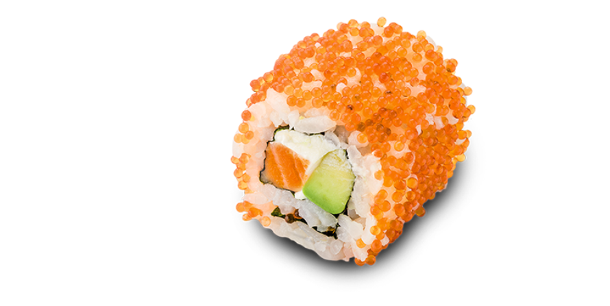 Tobiko Salmon - Planet Sushi | Sushi & Japanese Food Delivery in Monaco, Cap-d'Ail & Beausoleil