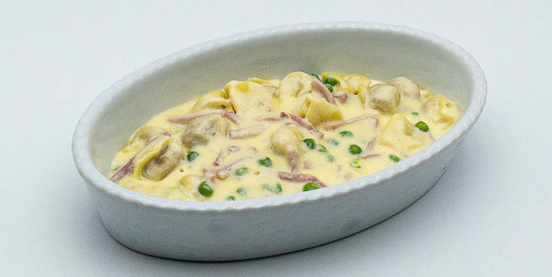 Tortellini Cream, Ham and Peas - Odéon Café by Cipriani | Gourmet Italian Delivery in Monaco