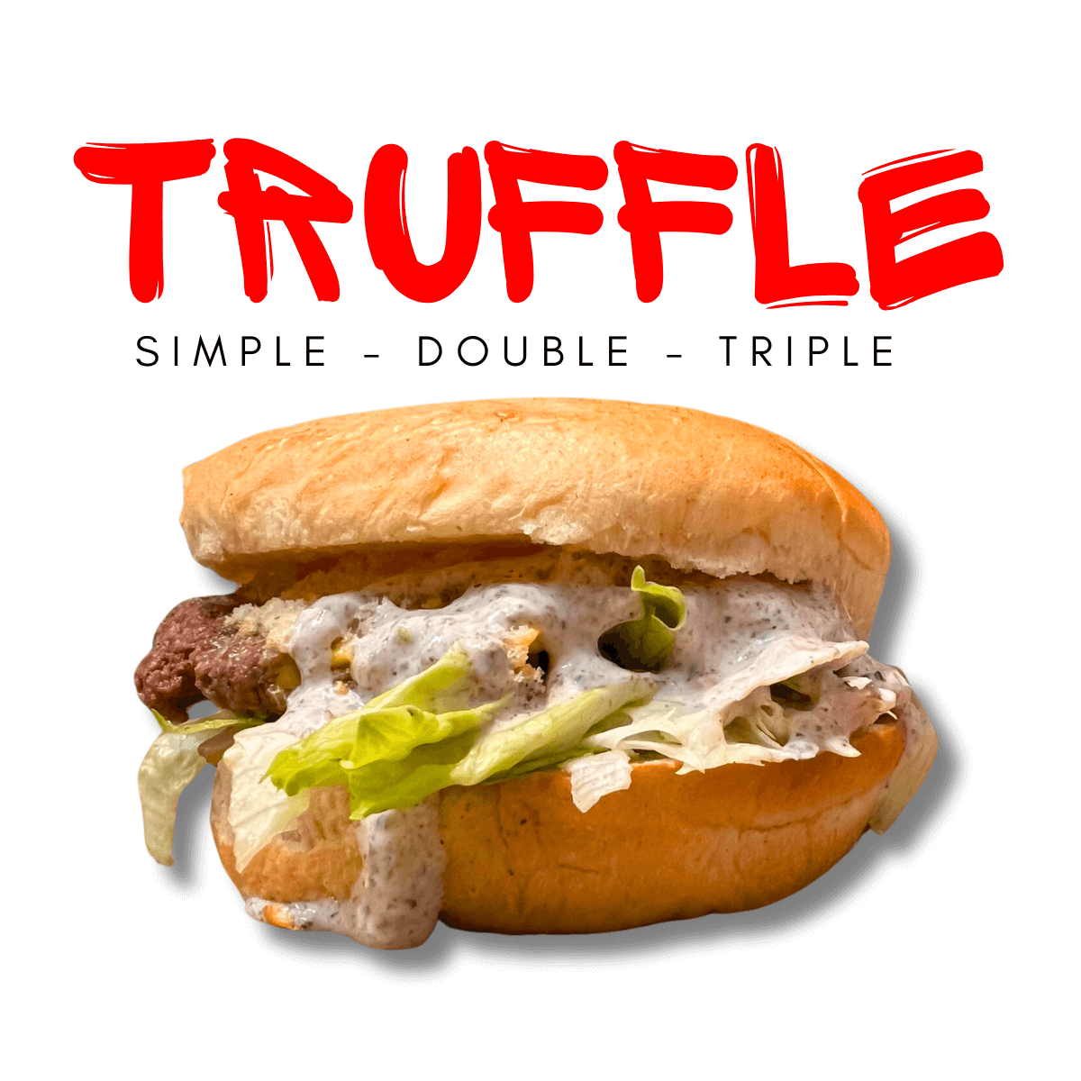 Truffle Burger Combo + Fresh Fries + Drink - Smash | Delivery in Monaco