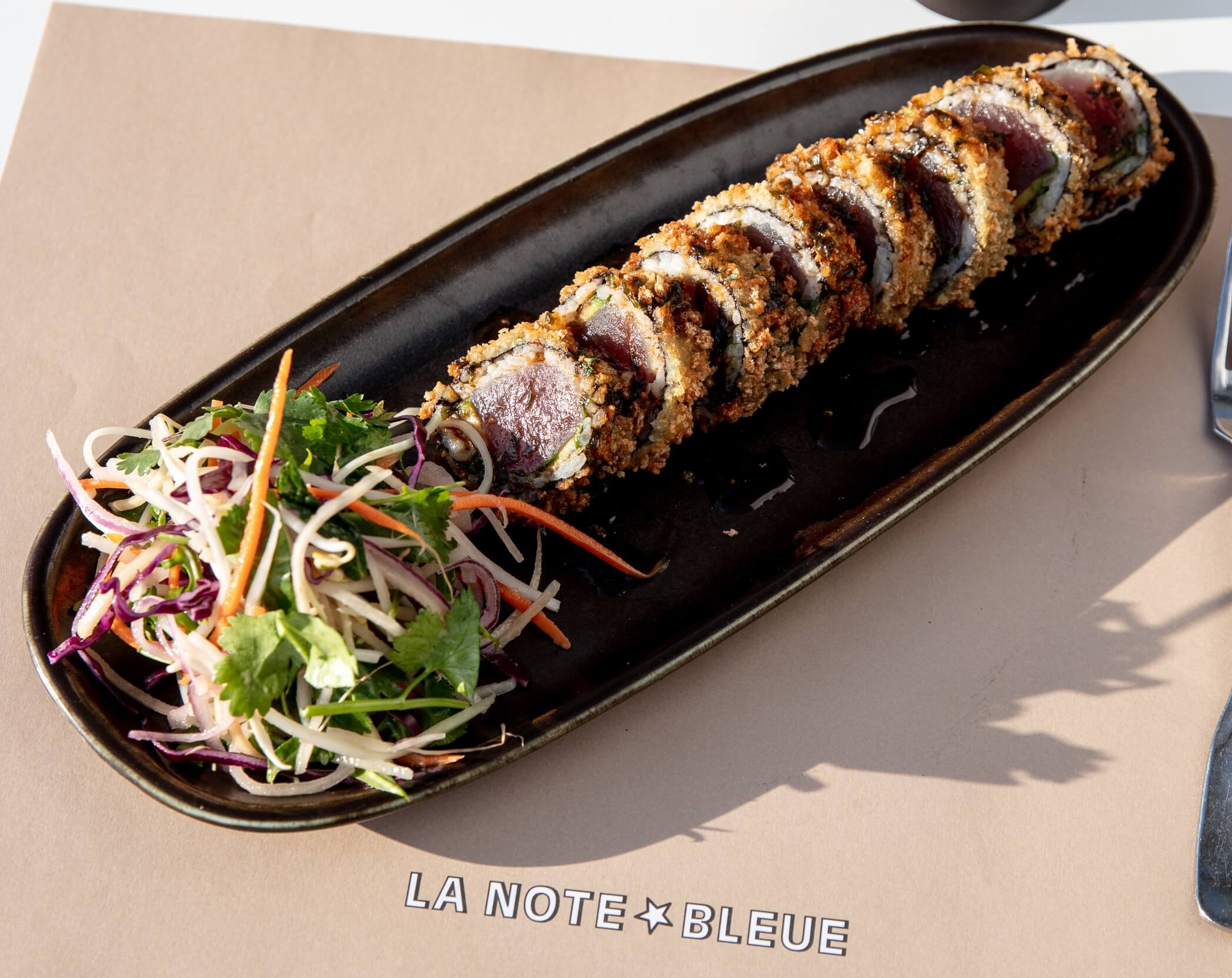 Tuna Tataki - La Note Bleue | Beachside Dining Delivery in Monaco