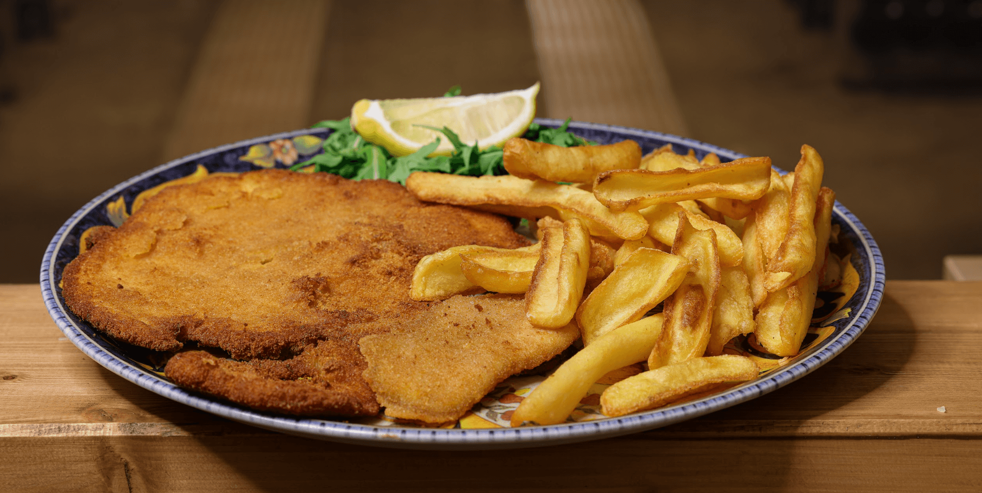 Veal Milanese and fries