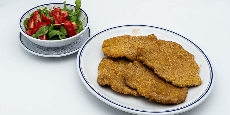 Veal Milanese with Rucola and Cherry Tomatoes - Odéon Café by Cipriani | Gourmet Italian Delivery in Monaco