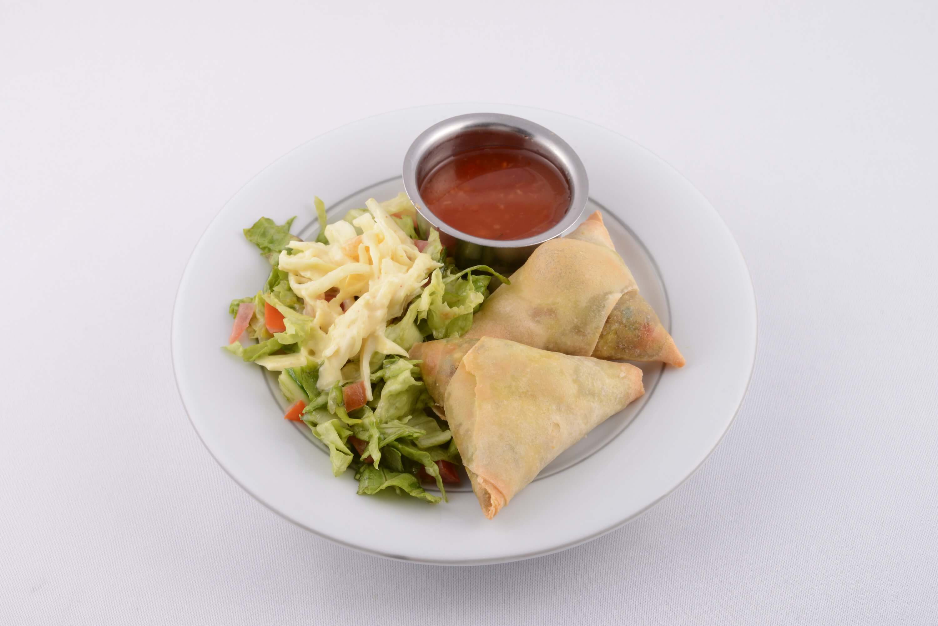 Vegetable Samosa (2 P) - Indian | Authentic Indian Cuisine Delivery in Monaco