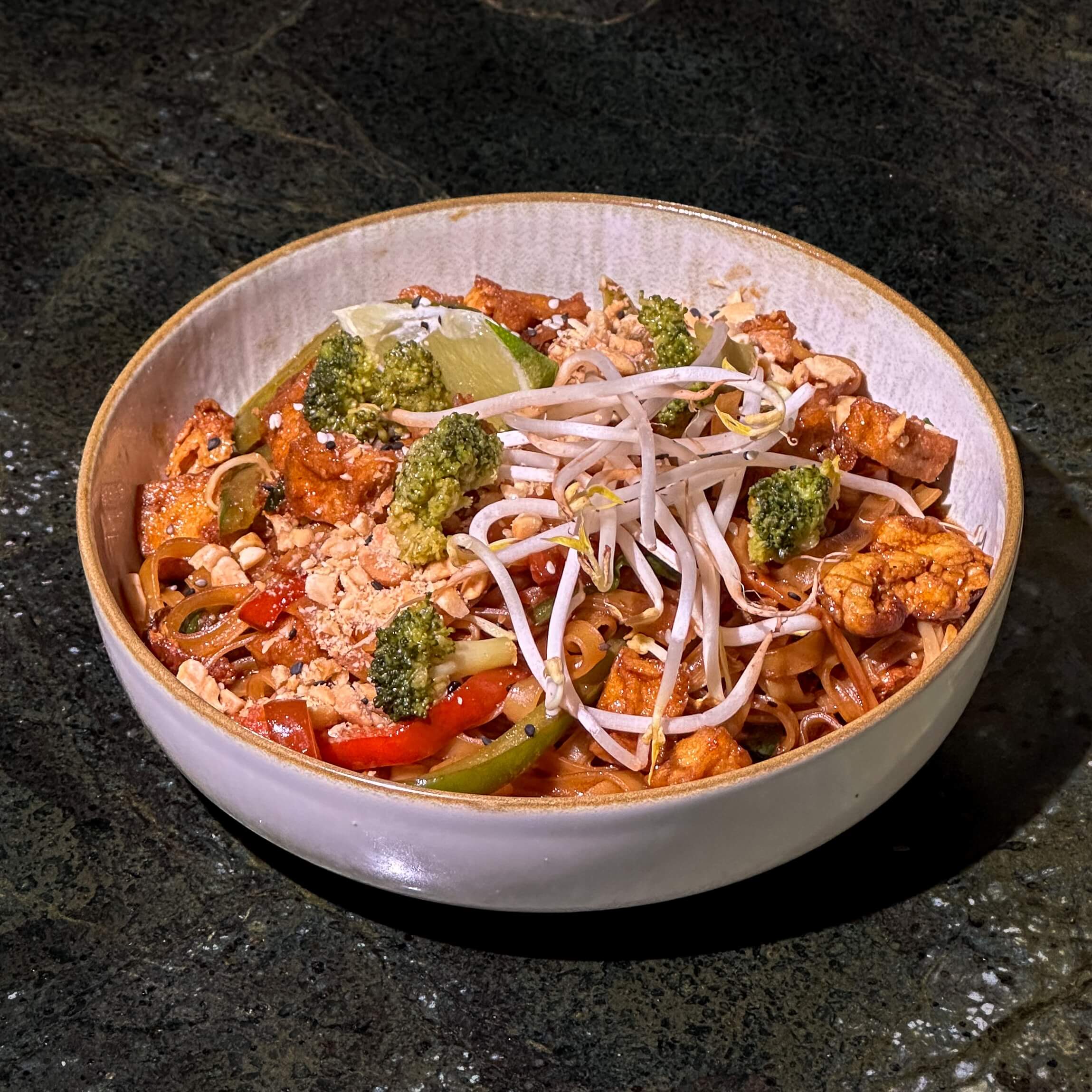 Veggie Pad Thai - Spicy Bamboo Thai Monaco — Pad Thai, Bo Bun & Curry Delivery