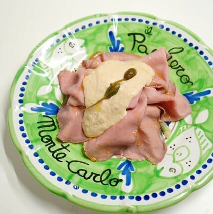 Vitello Tonnato - Il Pacchero | Authentic Italian Cuisine Delivery in Monaco