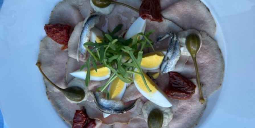Vitello tonnato - La Saliere | Italian & Mediterranean Food Delivery in Monaco, Cap-d'Ail