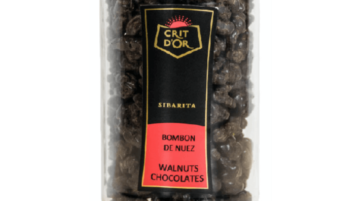 Walnuts Coated with Chocolate