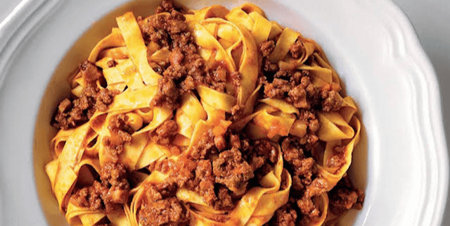  Bolognese Tagliatelle 